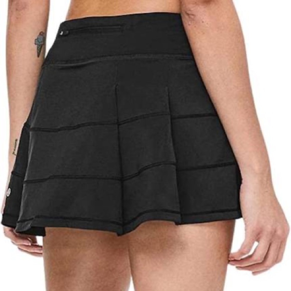 lululemon Pace Rival Mid-Rise Skirt (Regular Length) - Black
